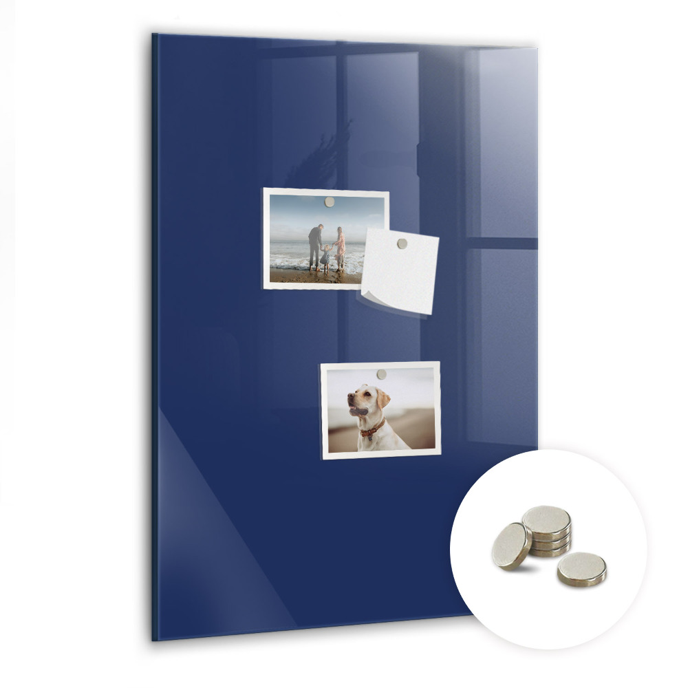 Tableau magnétique design Bleu marine