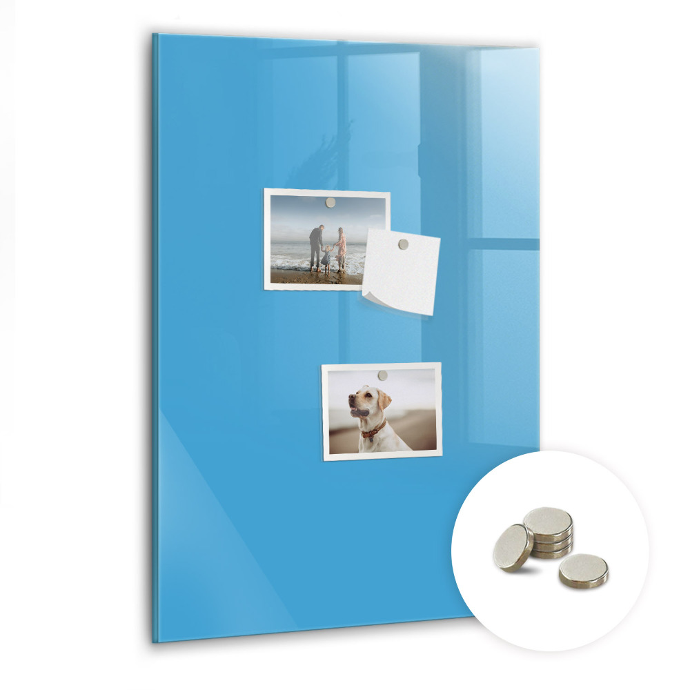 Tableau magnétique déco Couleur bleu