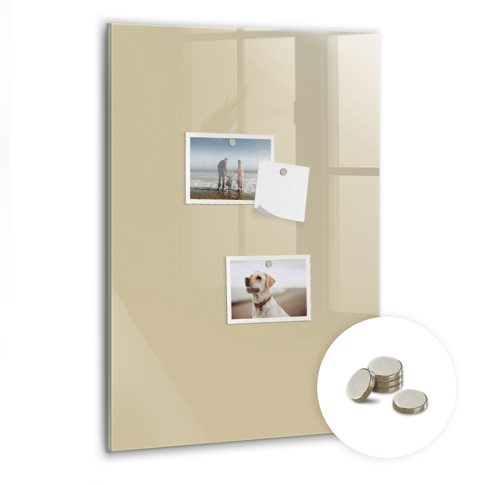 Tableau aimanté Couleur beige