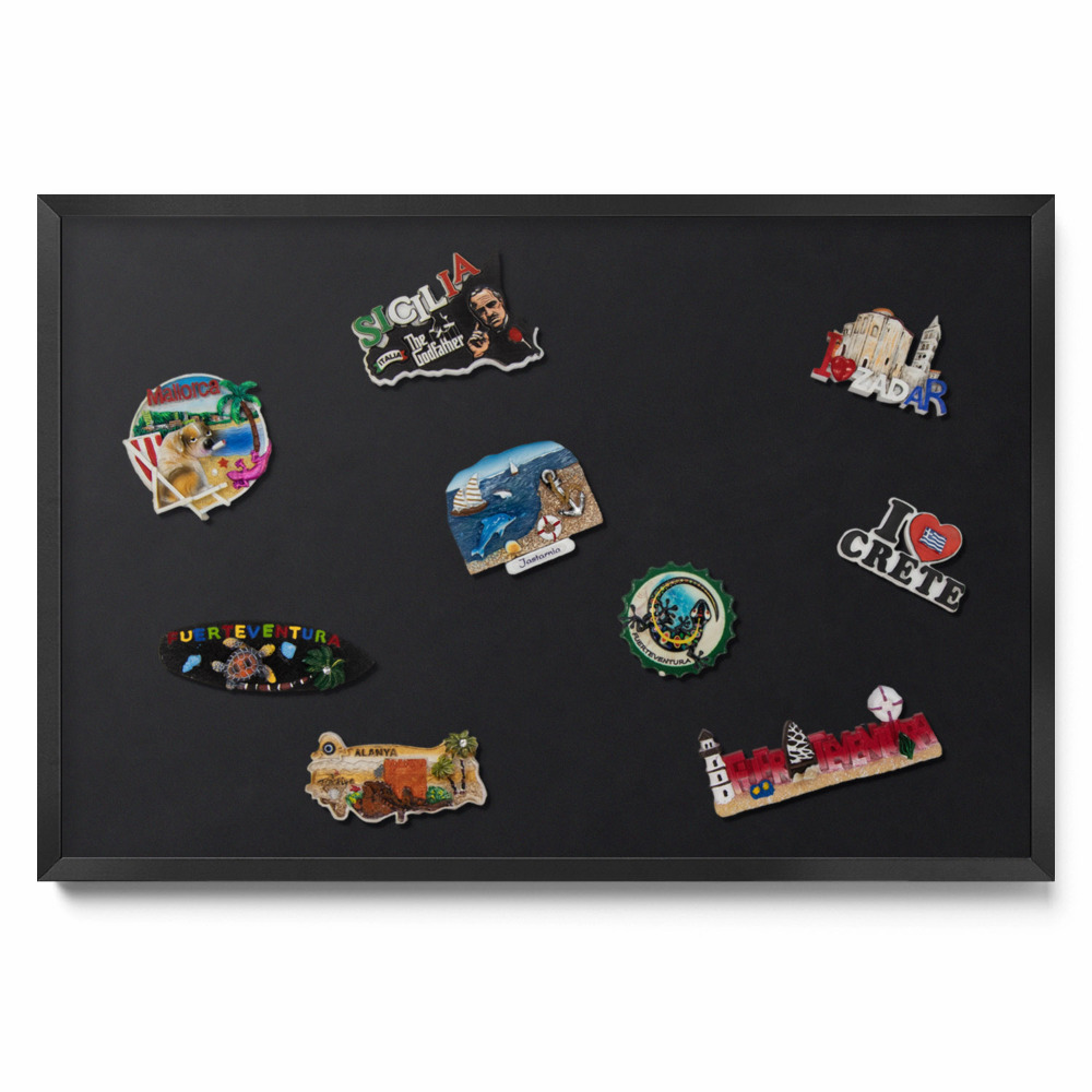 Tableau aimanté Couleur noire