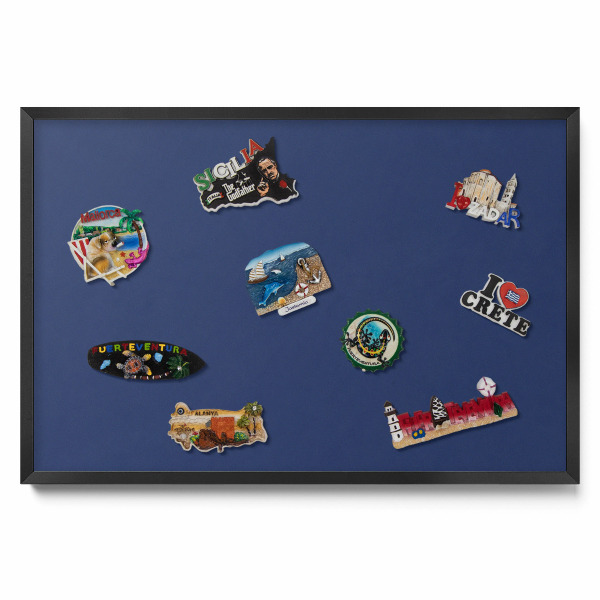 Tableau pour magnet Couleur bleu marine