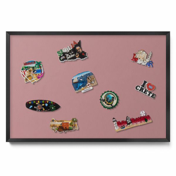 Tableau aimanté Couleur rose pastel