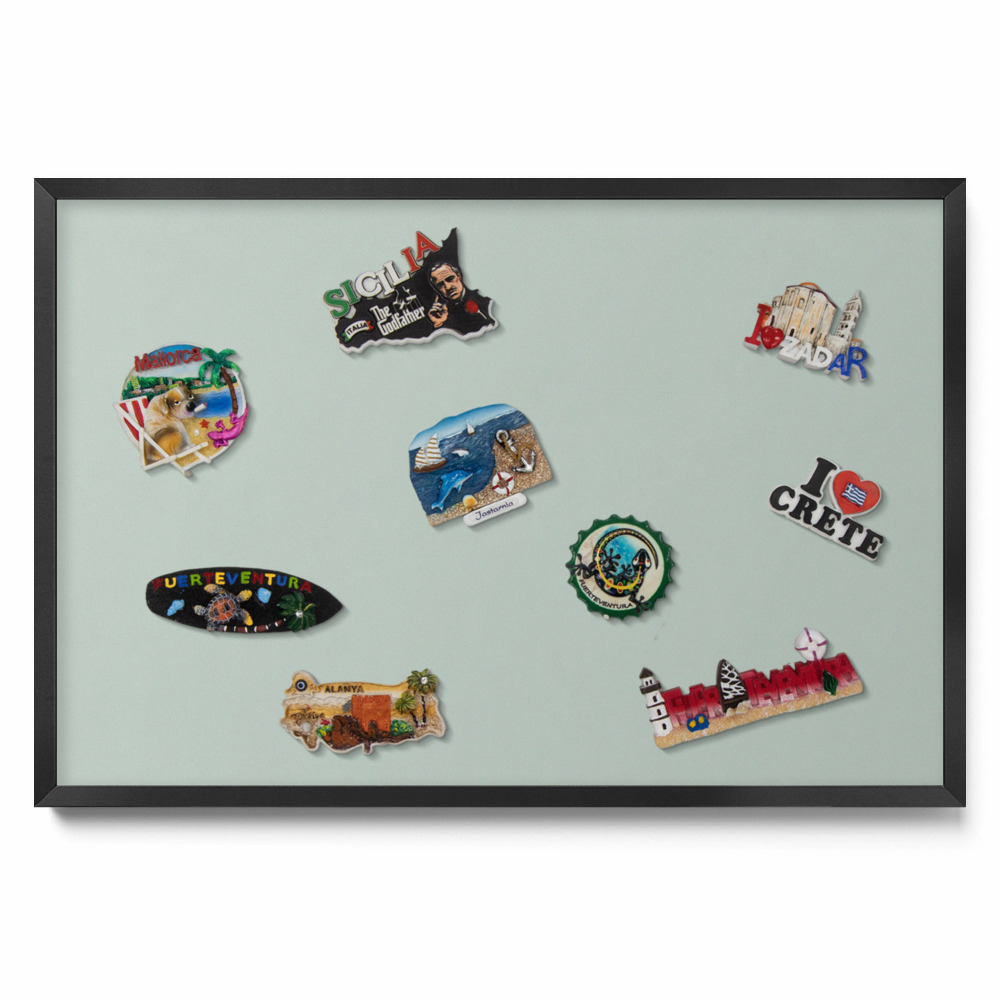 Tableau aimanté pour magnets Couleur céladon