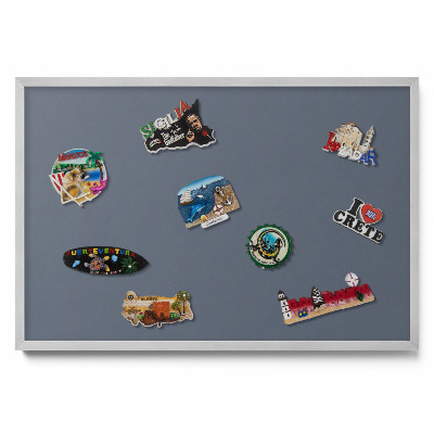 Tableau pour magnet Couleur gris froid