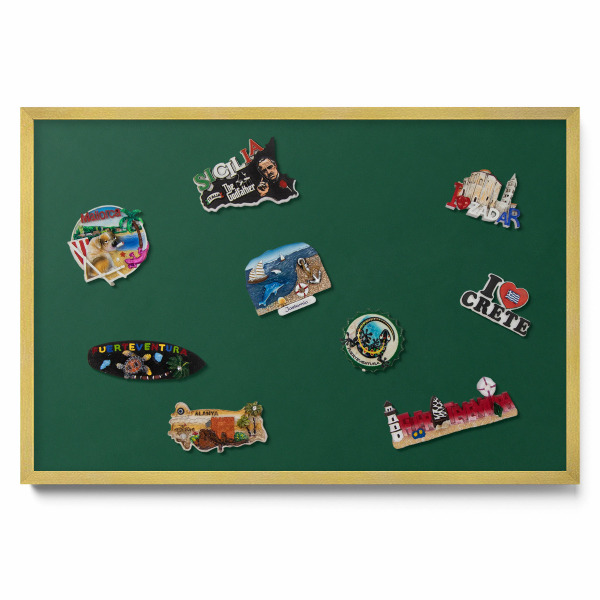 Tableau magnétique mural Couleur vert foncé