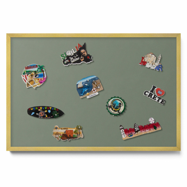 Tableau aimanté Couleur olive