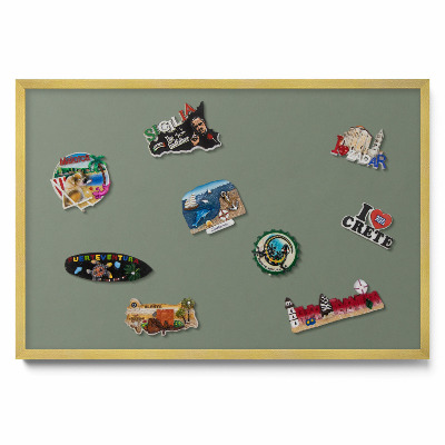 Tableau aimanté Couleur olive