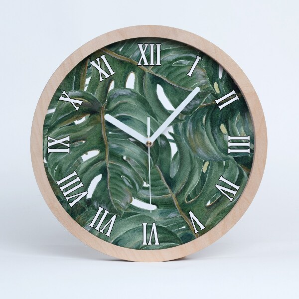 Horloge en bois Monstre