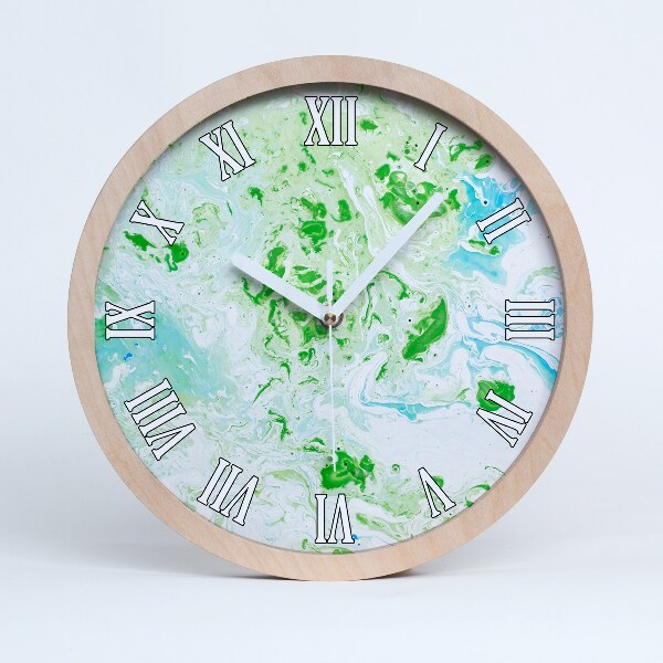 Horloge en bois Fond abstrait