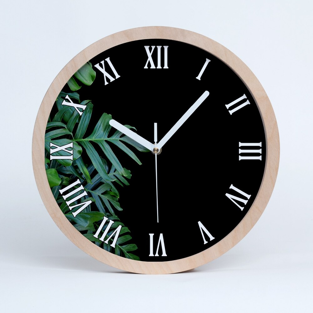 Horloge bois Monstre