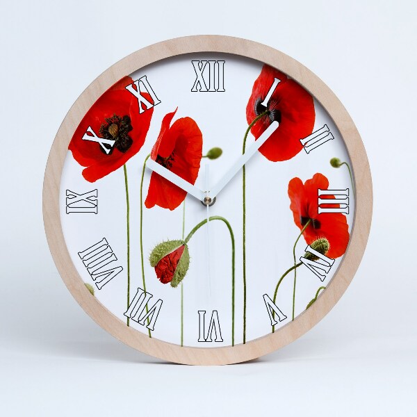 Horloge en bois Maki