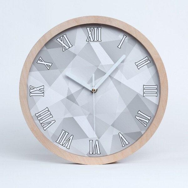 Horloge en bois Fond abstrait