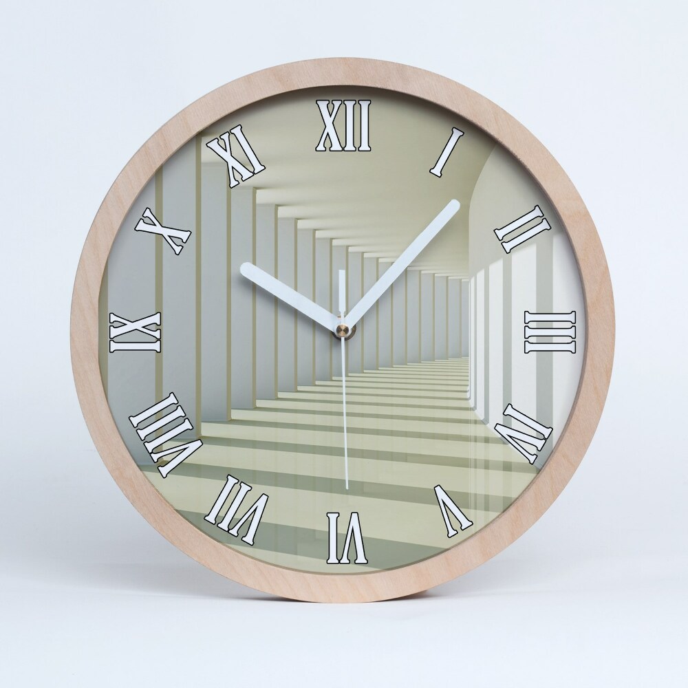 Horloge en bois à décorer Corridor