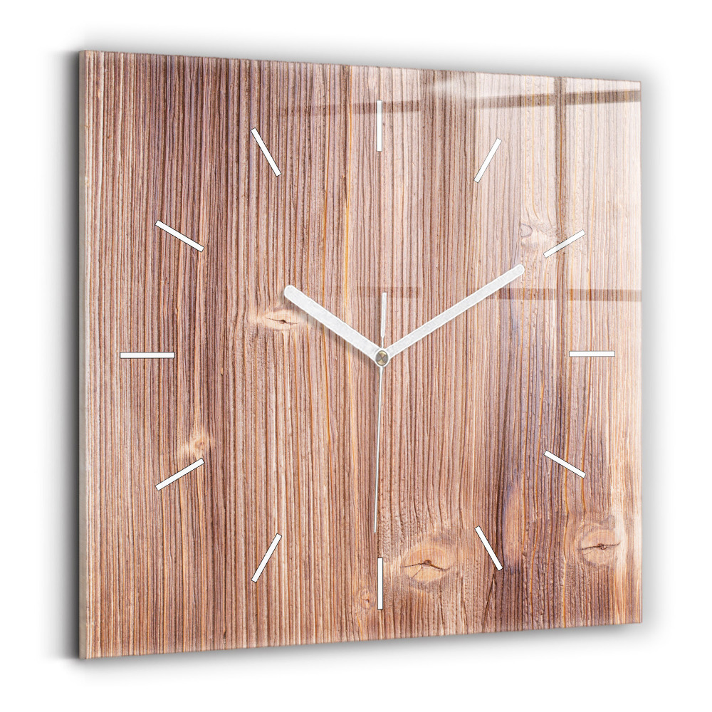 Horloge murale carrée Paprika