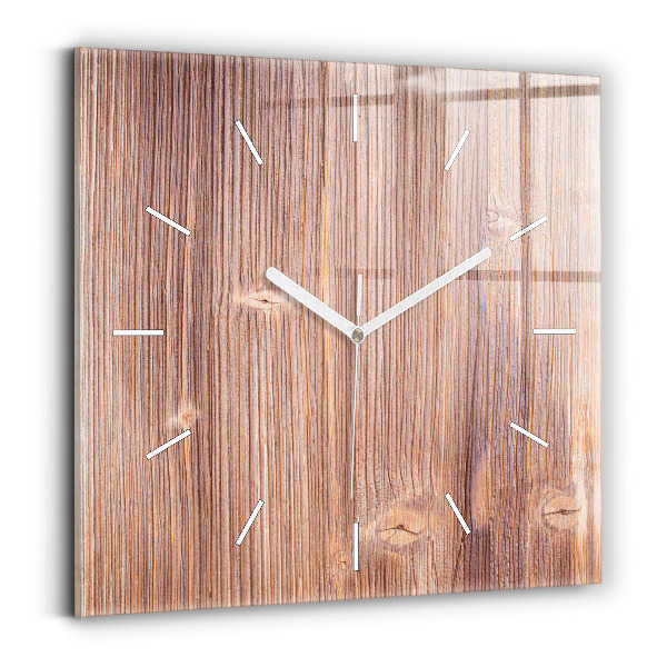 Horloge murale carrée Paprika