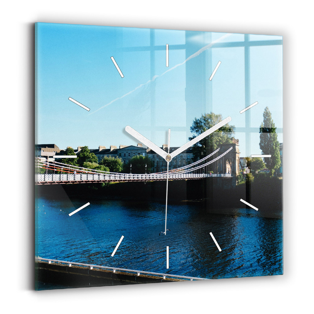 Horloge murale carrée Southportland en Écosse