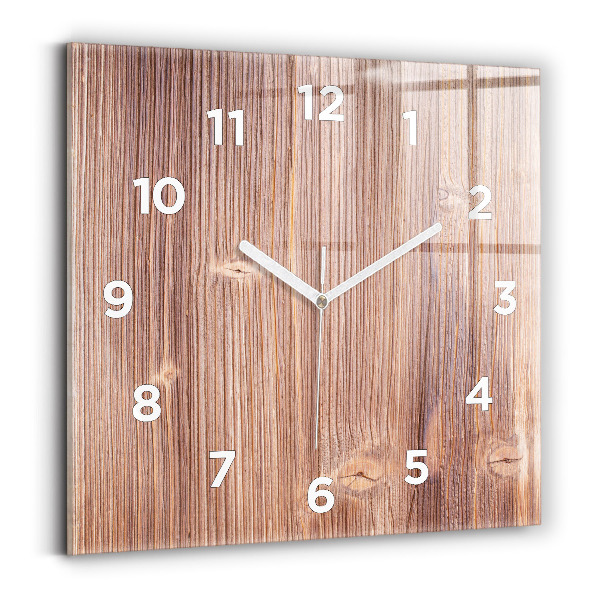Horloge murale carrée Paprika