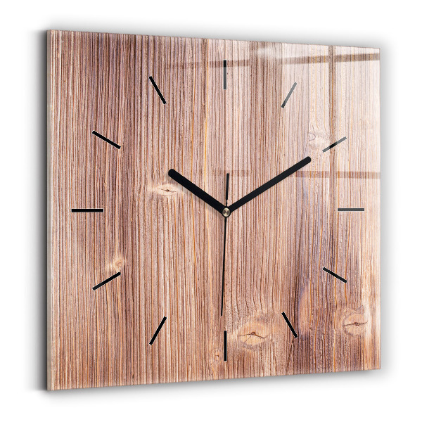 Horloge murale carrée Paprika