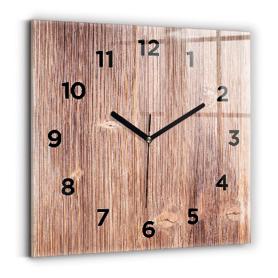 Horloge murale carrée Paprika