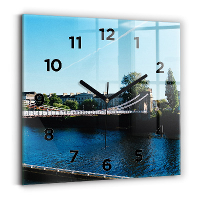 Horloge murale carrée Southportland en Écosse