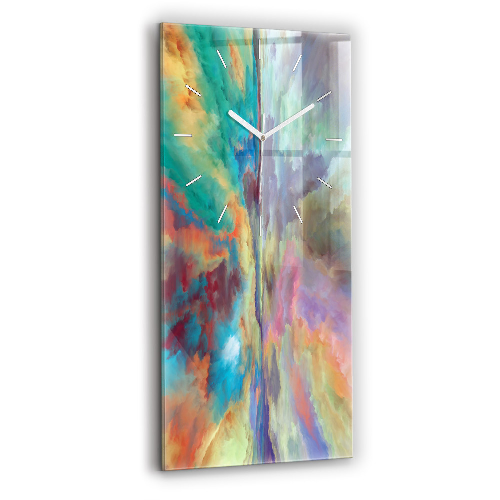 Horloge murale verticale Paysage abstrait