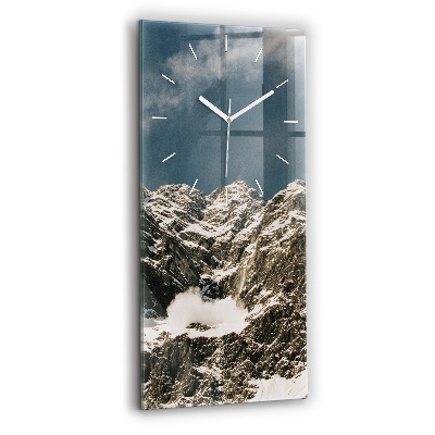 Horloge rectangulaire verticale Monts Watzmann