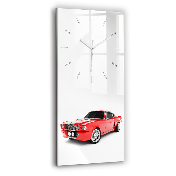 Horloge murale verticale Voiture de sport