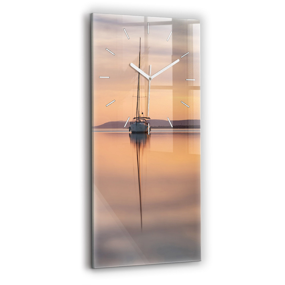 Horloge murale verticale Lac Balaton USA