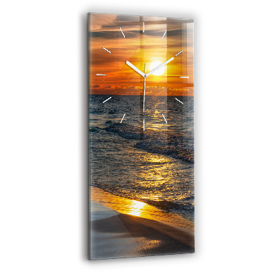 Horloge verticale en verre Władysławowo Mer Baltique