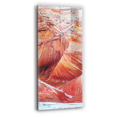 Horloge verticale en verre Grand Canyon pittoresque