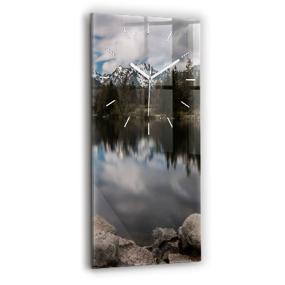 Horloge rectangulaire verticale Hautes Tatras en Slovaquie