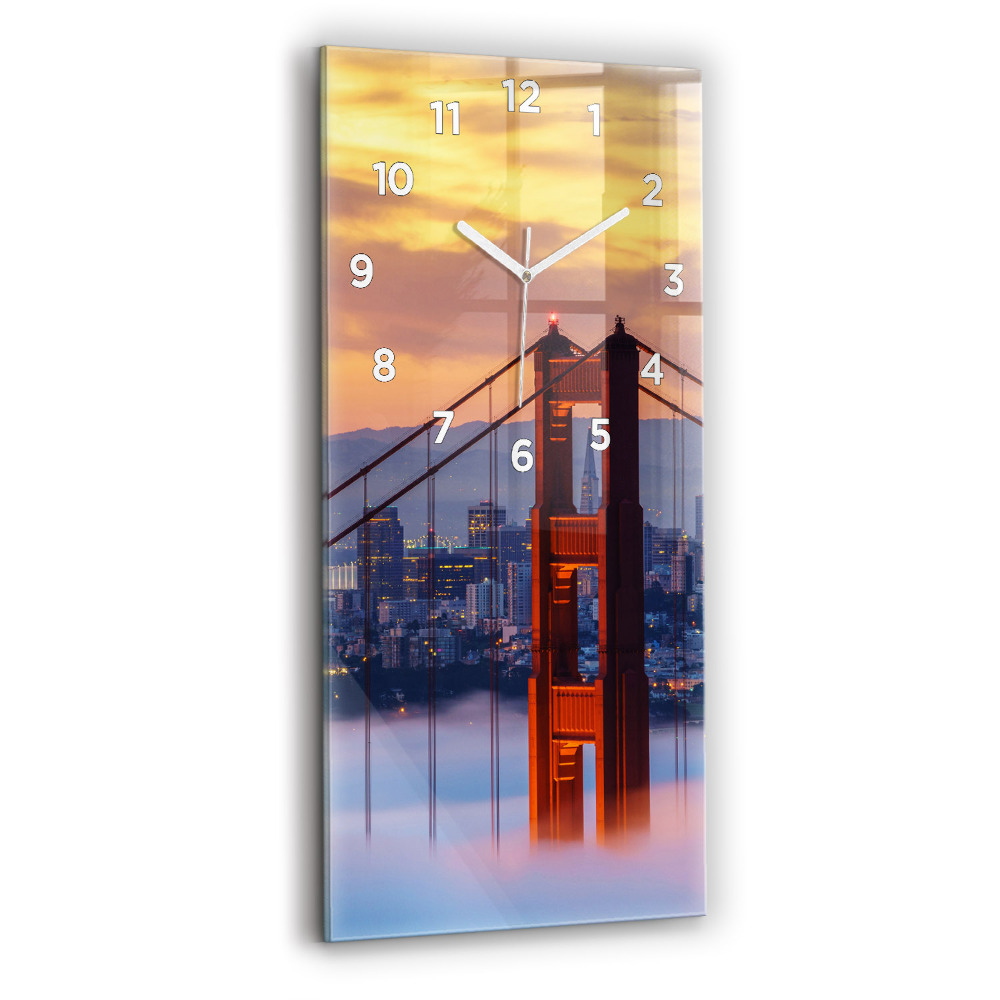 Horloge murale verticale Pont à San Francisco