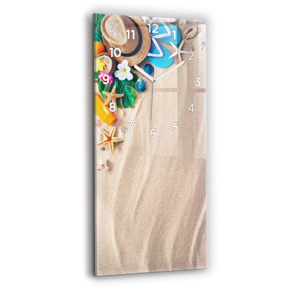 Horloge rectangulaire verticale Accessoires de vacances