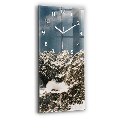 Horloge rectangulaire verticale Monts Watzmann