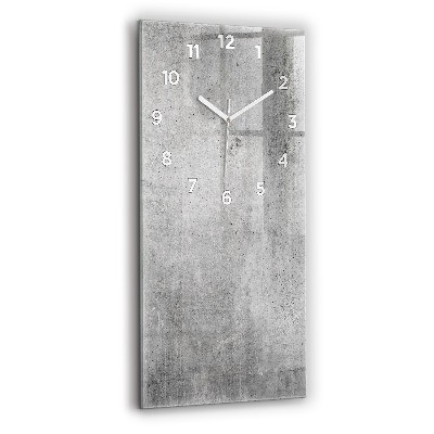 Horloge rectangulaire verticale Mur brut