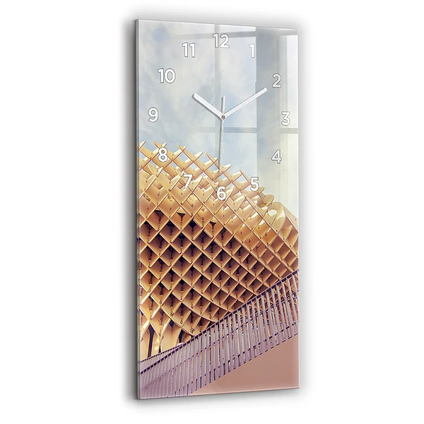 Horloge rectangulaire verticale Point de vue à Séville