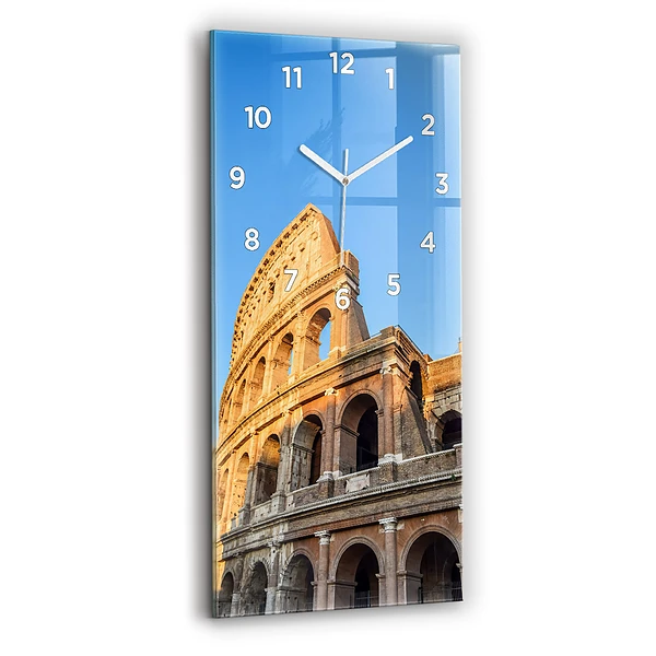 Horloge rectangulaire verticale Colisée de Rome