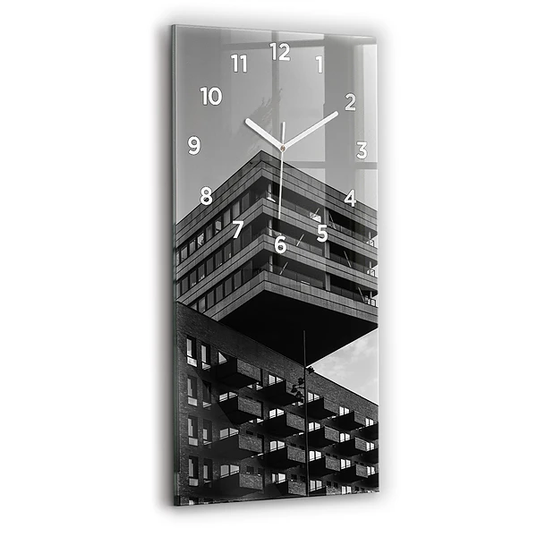 Horloge murale verticale Architecture à Amsterdam