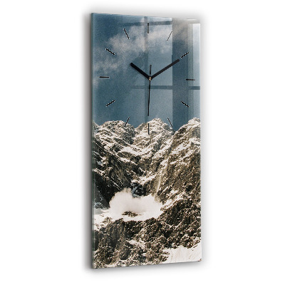 Horloge rectangulaire verticale Monts Watzmann