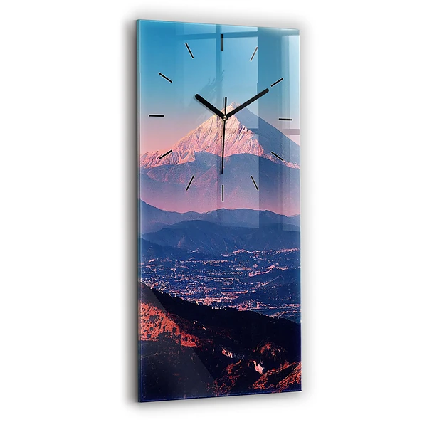 Horloge murale verticale Montagnes à San Antonio USA