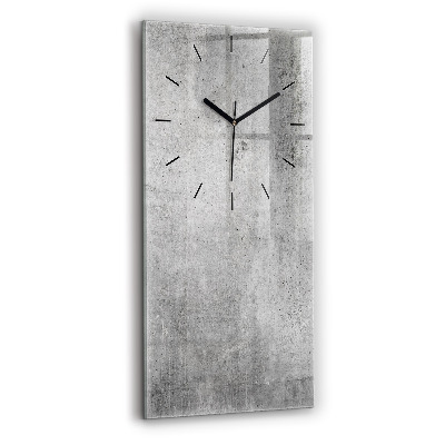 Horloge rectangulaire verticale Mur brut