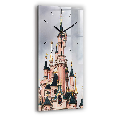 Horloge rectangulaire verticale Château de Disneyland à Paris