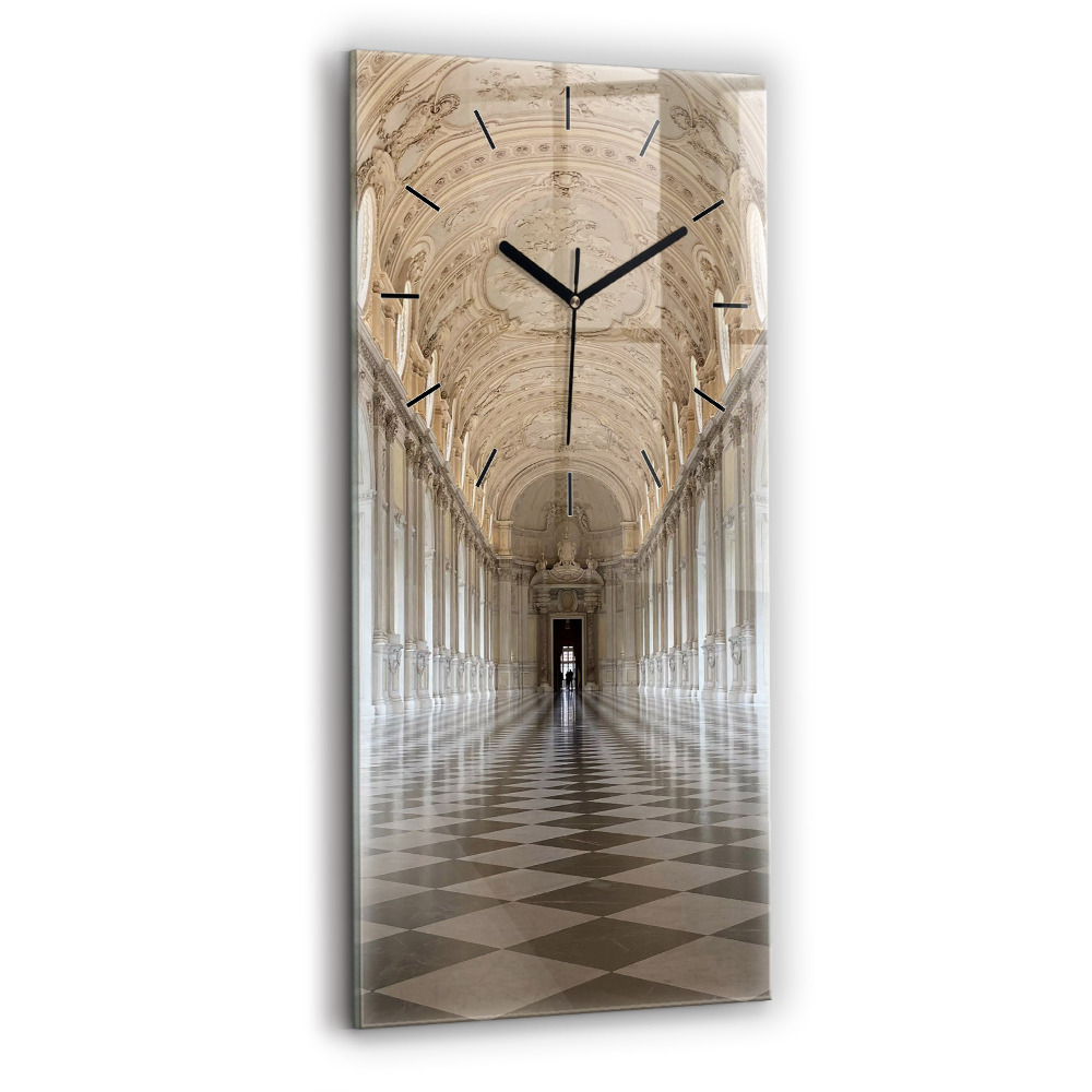 Horloge rectangulaire verticale Musée de la Veneria Reale