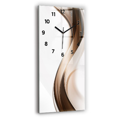 Horloge murale verticale Ligne abstraite