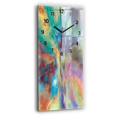 Horloge murale verticale Paysage abstrait