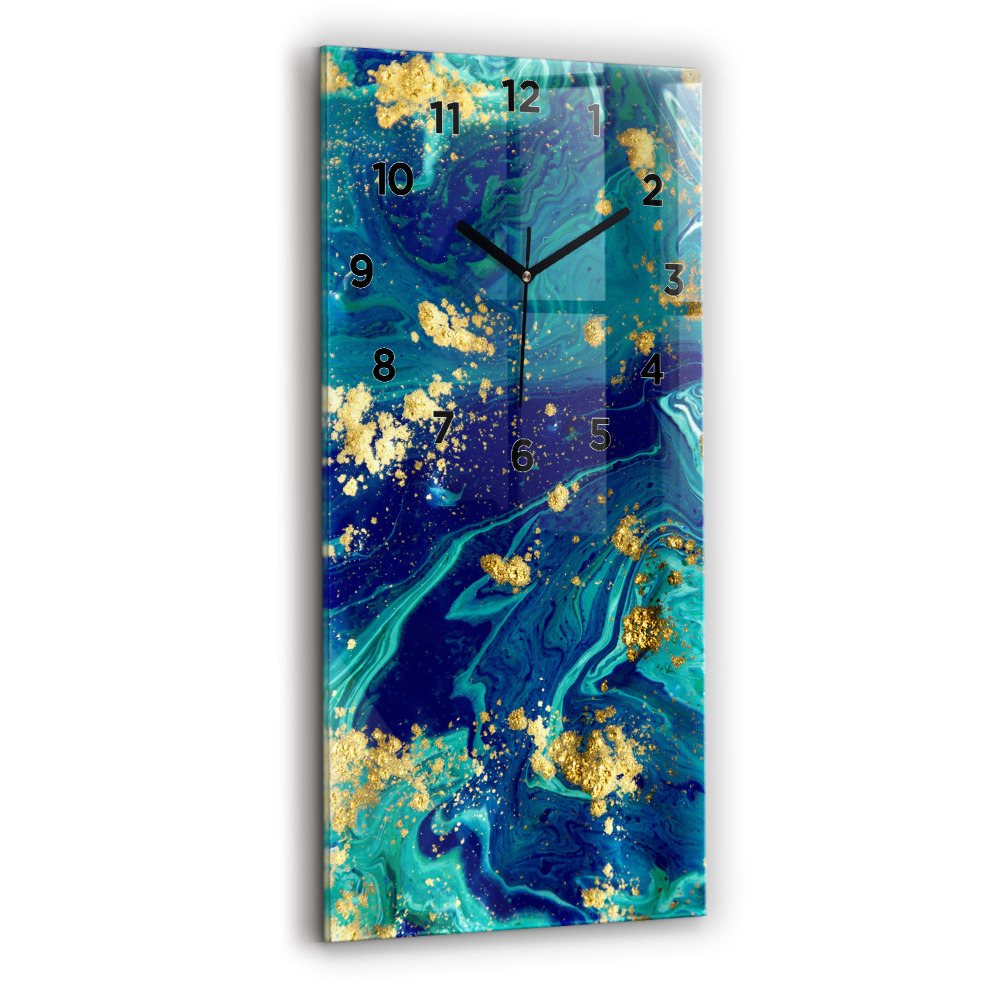 Horloge murale verticale Abstraction moderne