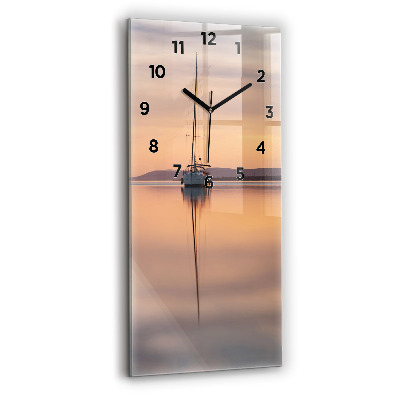 Horloge murale verticale Lac Balaton USA