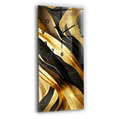 Horloge murale verticale Abstraction élégante