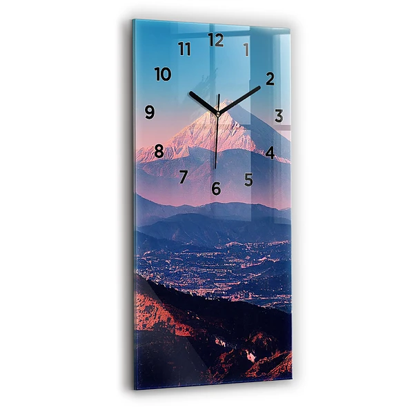 Horloge murale verticale Montagnes à San Antonio USA