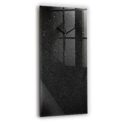 Horloge rectangulaire verticale Rocher sombre